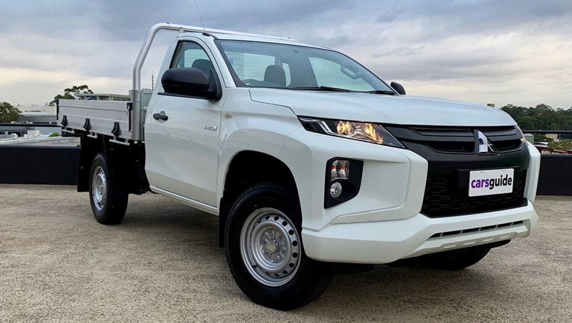 Mitsubishi Triton single cab petrol 2019 review CarsGuide